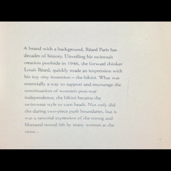 REARD Designer Turquoise 2 piece bathing suit NWT size 10 - Picture 10 of 12